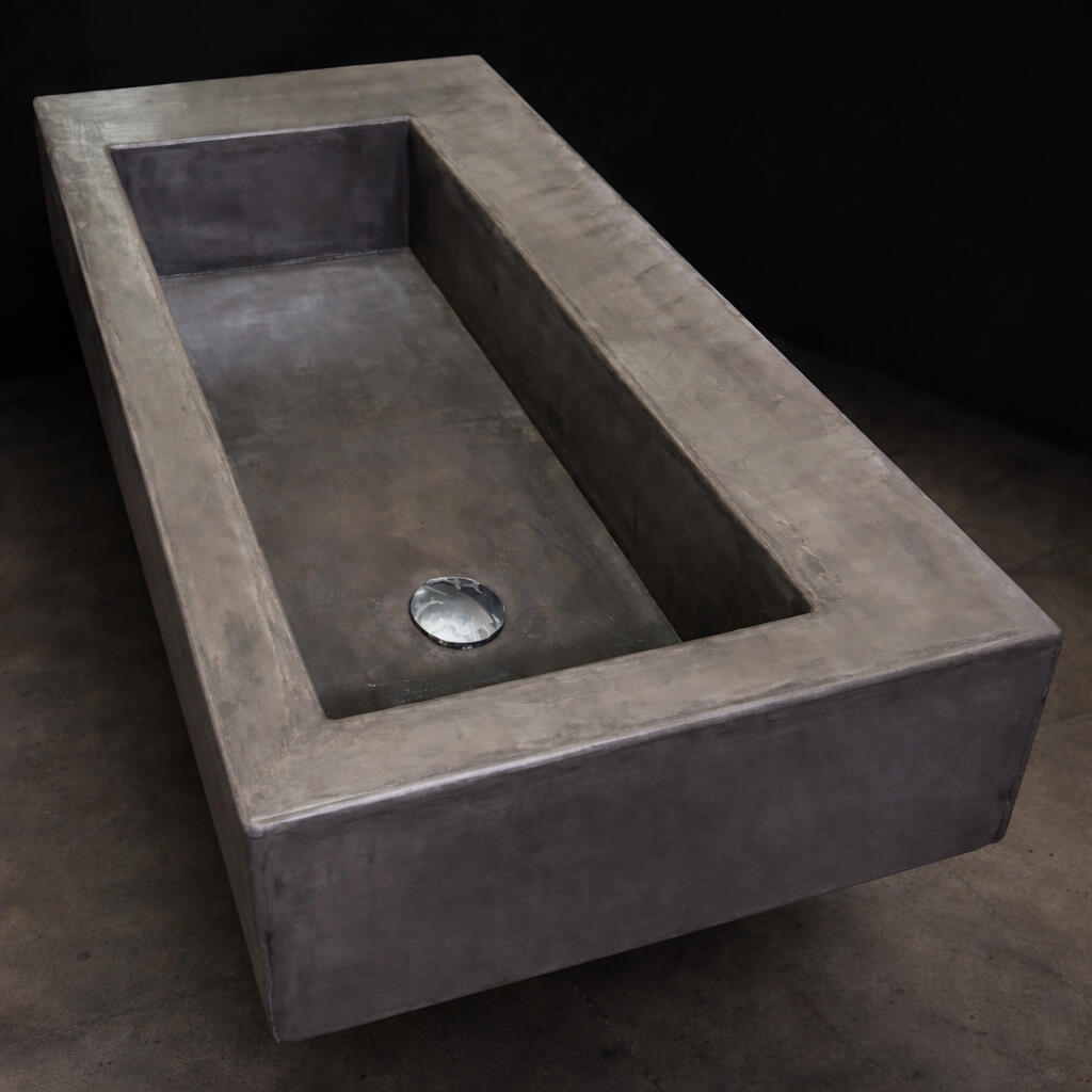 Bespoke Microcement Basins